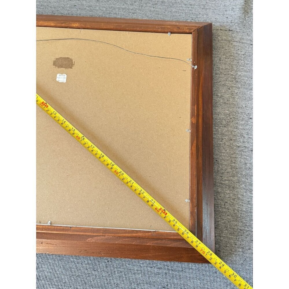 1977 Vintage Printed Bread of Life Matthew by Floyd E Hosmer L 24" x W 19" - Picture 15 of 16